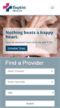 Mobile Screenshot of baptistfirst.org